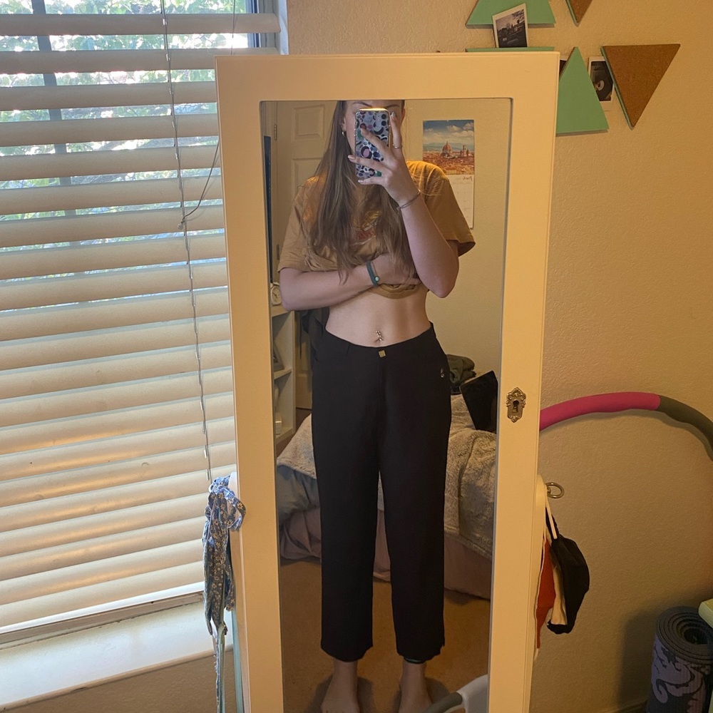 Brown slacks